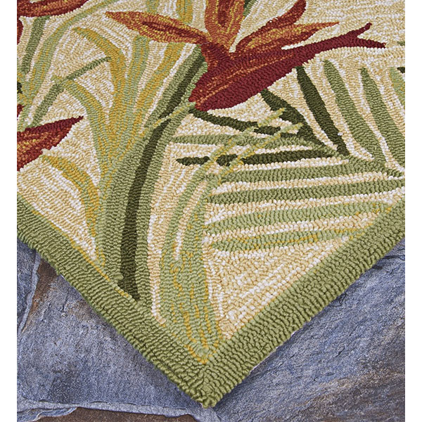 Covington Tropics Garden Sand/Multi by Couristan - Image 4
